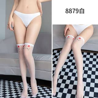 A 8879 Cat Face Stockings